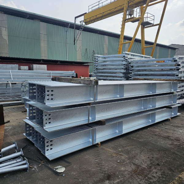 Gia công cấu kiện kết cấu thép các loại